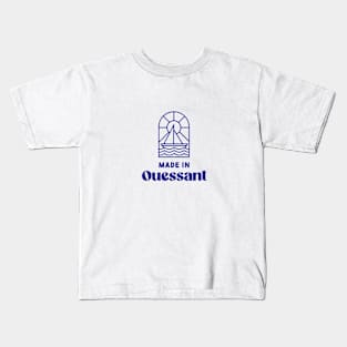 Made in Ouessant - Brittany Morbihan 56 BZH Sea Ile de Ouessant Kids T-Shirt